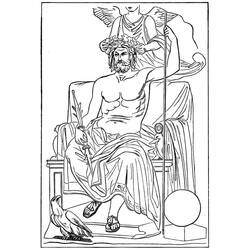Dessin à colorier: Mythologie Romaine (Dieux et Déesses) #110097 - Coloriages à Imprimer Gratuits