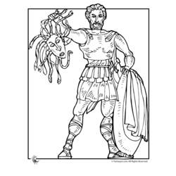 Dessin à colorier: Mythologie Romaine (Dieux et Déesses) #110146 - Coloriages à Imprimer Gratuits