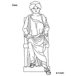 Dessin à colorier: Mythologie Romaine (Dieux et Déesses) #110253 - Coloriages à Imprimer Gratuits