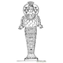 Dessin à colorier: Mythologie Romaine (Dieux et Déesses) #110254 - Coloriages à Imprimer Gratuits
