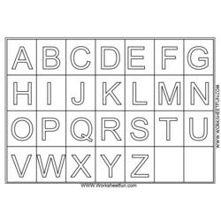 Dessin à colorier: Alphabet (Éducatifs) #124594 - Coloriages à Imprimer Gratuits