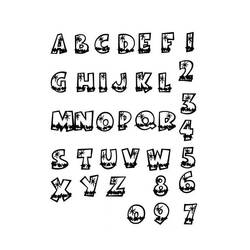 Dessin à colorier: Alphabet (Éducatifs) #124666 - Coloriages à Imprimer Gratuits
