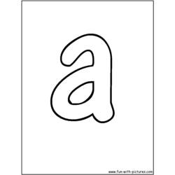 Dessin à colorier: Alphabet (Éducatifs) #125018 - Coloriages à Imprimer Gratuits