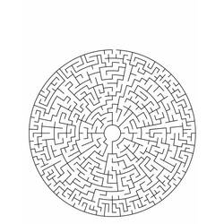 Dessin à colorier: Labyrinthes (Éducatifs) #126425 - Coloriages à Imprimer Gratuits
