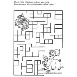 Dessin à colorier: Labyrinthes (Éducatifs) #126450 - Coloriages à Imprimer Gratuits