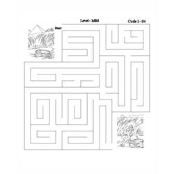 Dessin à colorier: Labyrinthes (Éducatifs) #126560 - Coloriages à Imprimer Gratuits