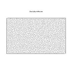Dessin à colorier: Labyrinthes (Éducatifs) #126647 - Coloriages à Imprimer Gratuits