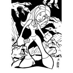 Dessin à colorier: Buffy contre les vampires (Émissions de Télévision) #152696 - Coloriages à Imprimer Gratuits