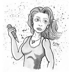 Dessin à colorier: Buffy contre les vampires (Émissions de Télévision) #152701 - Coloriages à Imprimer Gratuits