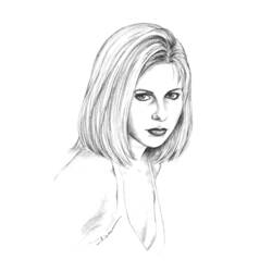 Dessin à colorier: Buffy contre les vampires (Émissions de Télévision) #152925 - Coloriages à Imprimer Gratuits