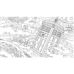 Dessins à colorier: Doctor Who - Coloriages à Imprimer Gratuits