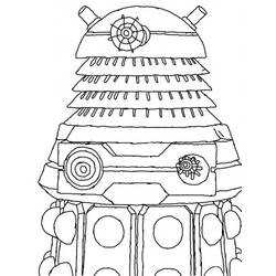 Dessin à colorier: Doctor Who (Émissions de Télévision) #153186 - Coloriages à Imprimer Gratuits