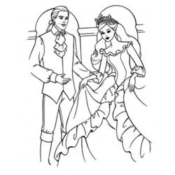 Dessin à colorier: Mariage (Fêtes et Occasions spéciales) #56126 - Coloriages à Imprimer Gratuits