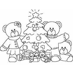 Dessin à colorier: Noël (Fêtes et Occasions spéciales) #54913 - Coloriages à Imprimer Gratuits
