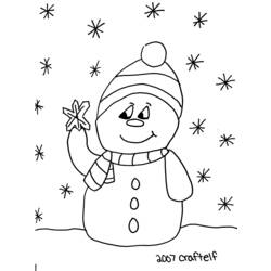 Dessin à colorier: Noël (Fêtes et Occasions spéciales) #54968 - Coloriages à Imprimer Gratuits