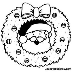 Dessin à colorier: Noël (Fêtes et Occasions spéciales) #55120 - Coloriages à Imprimer Gratuits