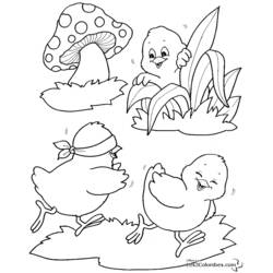 Dessin à colorier: Pâques (Fêtes et Occasions spéciales) #54416 - Coloriages à Imprimer Gratuits