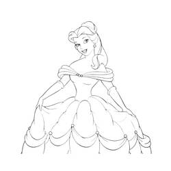 Dessin à colorier: Anastasia (Films d'animation) #32966 - Coloriages à Imprimer Gratuits