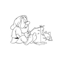 Dessin à colorier: Blanche Neige et les Sept Nains (Films d'animation) #133867 - Coloriages à Imprimer Gratuits