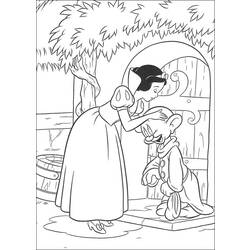 Dessin à colorier: Blanche Neige et les Sept Nains (Films d'animation) #133891 - Coloriages à Imprimer Gratuits