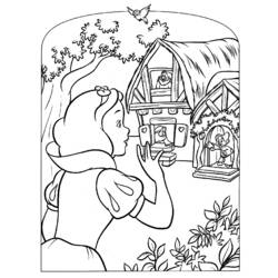 Dessin à colorier: Blanche Neige et les Sept Nains (Films d'animation) #133894 - Coloriages à Imprimer Gratuits
