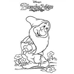 Dessin à colorier: Blanche Neige et les Sept Nains (Films d'animation) #133899 - Coloriages à Imprimer Gratuits