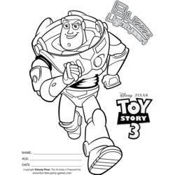 Dessin à colorier: Histoire de jouets (Toy Story) (Films d'animation) #72455 - Coloriages à Imprimer Gratuits