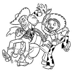 Dessin à colorier: Histoire de jouets (Toy Story) (Films d'animation) #72462 - Coloriages à Imprimer Gratuits