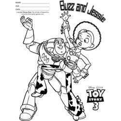 Dessin à colorier: Histoire de jouets (Toy Story) (Films d'animation) #72617 - Coloriages à Imprimer Gratuits