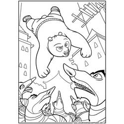 Dessin à colorier: Kung Fu Panda (Films d'animation) #73470 - Coloriages à Imprimer Gratuits