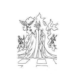 Dessin à colorier: La Belle au bois dormant (Films d'animation) #130850 - Coloriages à Imprimer Gratuits