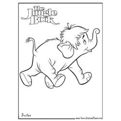 Dessin à colorier: Le Livre de la jungle (Films d'animation) #130070 - Coloriages à Imprimer Gratuits