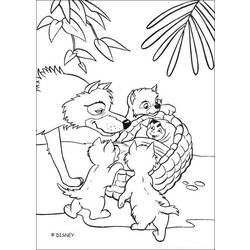 Dessin à colorier: Le Livre de la jungle (Films d'animation) #130250 - Coloriages à Imprimer Gratuits