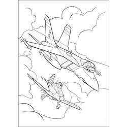 Dessin à colorier: Les Avions (Planes) (Films d'animation) #132818 - Coloriages à Imprimer Gratuits
