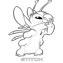Dessin à colorier: Lilo & Stitch (Films d'animation) #44910 - Coloriages à Imprimer Gratuits