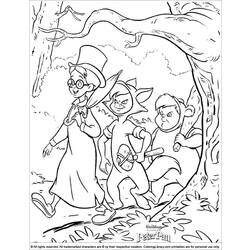 Dessin à colorier: Peter Pan (Films d'animation) #128883 - Coloriages à Imprimer Gratuits