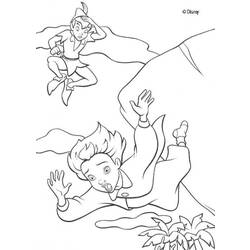 Dessin à colorier: Peter Pan (Films d'animation) #128889 - Coloriages à Imprimer Gratuits