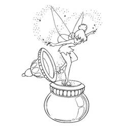 Dessin à colorier: Peter Pan (Films d'animation) #129121 - Coloriages à Imprimer Gratuits