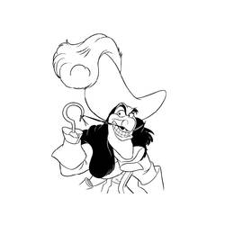 Dessin à colorier: Peter Pan (Films d'animation) #129131 - Coloriages à Imprimer Gratuits