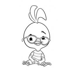 Dessin à colorier: Petit Poulet (Chicken Little) (Films d'animation) #73096 - Coloriages à Imprimer Gratuits