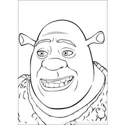 Dessin à colorier: Shrek (Films d'animation) #115272 - Coloriages à Imprimer Gratuits