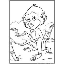 Dessin à colorier: Tarzan (Films d'animation) #131193 - Coloriages à Imprimer Gratuits