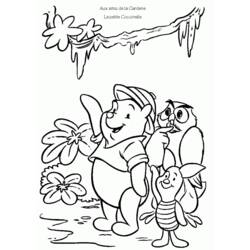 Dessin à colorier: Winnie l'Ourson (Films d'animation) #28647 - Coloriages à Imprimer Gratuits