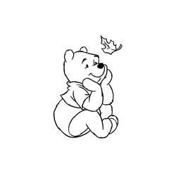 Dessin à colorier: Winnie l'Ourson (Films d'animation) #28690 - Coloriages à Imprimer Gratuits