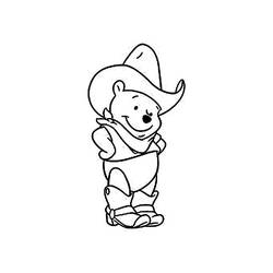 Dessin à colorier: Winnie l'Ourson (Films d'animation) #28840 - Coloriages à Imprimer Gratuits