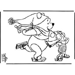 Dessin à colorier: Winnie l'Ourson (Films d'animation) #28861 - Coloriages à Imprimer Gratuits