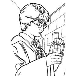 Dessin à colorier: Harry Potter (Films) #69508 - Coloriages à Imprimer Gratuits