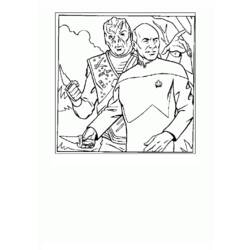 Dessin à colorier: Star Trek (Films) #70147 - Coloriages à Imprimer Gratuits