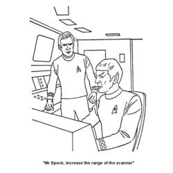 Dessin à colorier: Star Trek (Films) #70174 - Coloriages à Imprimer Gratuits