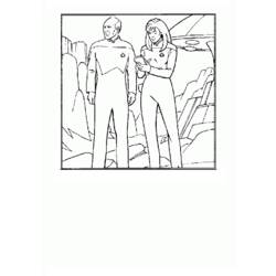Dessin à colorier: Star Trek (Films) #70406 - Coloriages à Imprimer Gratuits